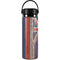 Hawaiian Flag Dark Wood Hydro Flask 20oz Wide Mouth Skin
