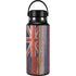 Hawaiian Flag Dark Wood Hydro Flask 32oz Wide Mouth Skin