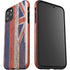 Hawaiian Flag Dark Wood iPhone 11 Pro Max Impact Case