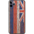 Hawaiian Flag Dark Wood iPhone 11 Pro Max Skin