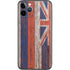 Hawaiian Flag Dark Wood iPhone 11 Pro Skin