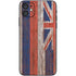 Hawaiian Flag Dark Wood iPhone 11 Skin