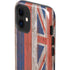 Hawaiian Flag Dark Wood iPhone 12 Impact Case