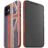 Hawaiian Flag Dark Wood iPhone 12 Mini Lite Case