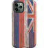 Hawaiian Flag Dark Wood iPhone 12 Pro Impact Case