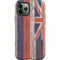 Hawaiian Flag Dark Wood iPhone 12 Pro Max Impact Case
