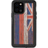 Hawaiian Flag Dark Wood iPhone 12 Pro Waterproof Case