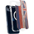 Hawaiian Flag Dark Wood iPhone 13 MagSafe Case