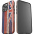 Hawaiian Flag Dark Wood iPhone 13 Pro Max Impact Case
