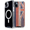 Hawaiian Flag Dark Wood iPhone 15 MagSafe Case