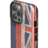 Hawaiian Flag Dark Wood iPhone 14 Pro Max Impact Case