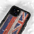 Hawaiian Flag Dark Wood iPhone 15 Waterproof Case
