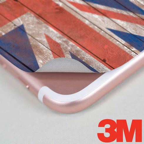 Hawaiian Flag Dark Wood iPhone 7 Skin