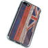 Hawaiian Flag Dark Wood iPhone SE (2nd & 3rd Gen) Clear Case