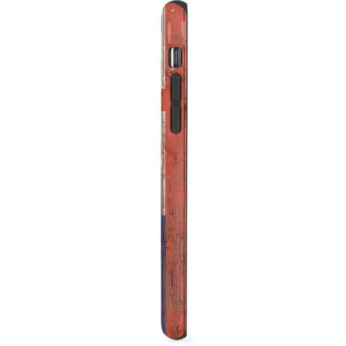 Hawaiian Flag Dark Wood iPhone XR Pro Case