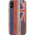 Hawaiian Flag Dark Wood iPhone XS Pro Case