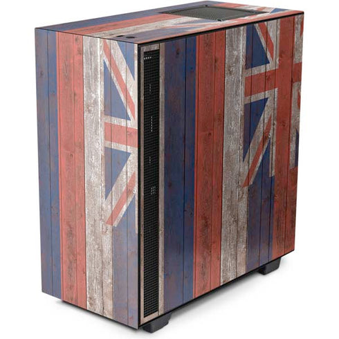 Hawaiian Flag Dark Wood NZXT H510 Compact ATX Mid-Tower Case Skin