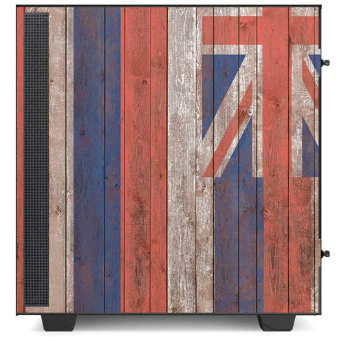 Hawaiian Flag Dark Wood NZXT H510 Compact ATX Mid-Tower Case Skin