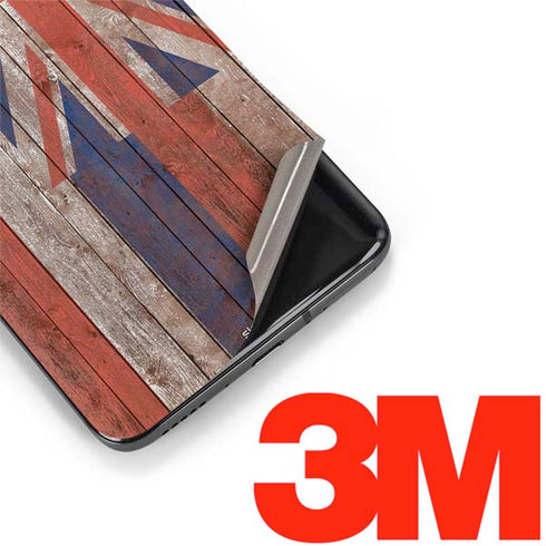 Hawaiian Flag Dark Wood OnePlus 7 Pro Skin