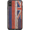 Hawaiian Flag Dark Wood Otterbox Symmetry iPhone Skin