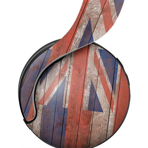 Hawaiian Flag Dark Wood PULSE 3D Wireless Headset for PS5 Skin
