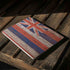 Hawaiian Flag Dark Wood Surface Laptop 3 13.5in Skin