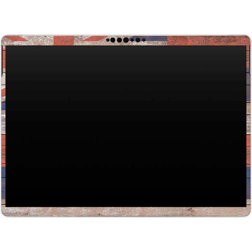 Hawaiian Flag Dark Wood Surface Pro 9 Skin