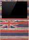 Hawaiian Flag Dark Wood Surface Pro (2017) Skin