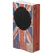 Hawaiian Flag Dark Wood Xbox Series S Console Skin