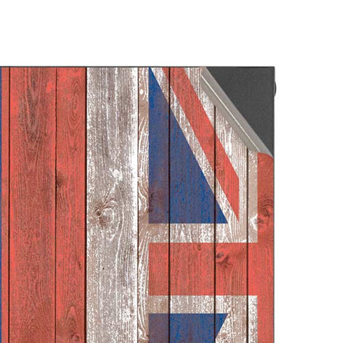 Hawaiian Flag Dark Wood Xbox Series X Console Skin