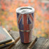 Hawaiian Flag Dark Wood Yeti 30oz Rambler Tumbler Skin