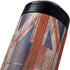 Hawaiian Flag Dark Wood Yeti Colster Can Insulator Skin