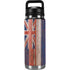 Hawaiian Flag Dark Wood YETI Rambler 26oz Bottle Skin