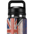 Hawaiian Flag Dark Wood YETI Rambler 26oz Bottle Skin