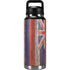 Hawaiian Flag Dark Wood YETI Rambler 36oz Bottle Skin