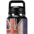 Hawaiian Flag Dark Wood YETI Rambler 36oz Bottle Skin