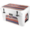 Hawaiian Flag Dark Wood YETI Tundra 45 Hard Cooler Skin
