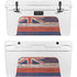 Hawaiian Flag Dark Wood YETI Tundra 65 Hard Cooler Skin