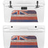 Hawaiian Flag Dark Wood YETI Tundra 75 Hard Cooler Skin