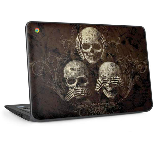 Alchemy Carta No Evil HP Chromebook Skin