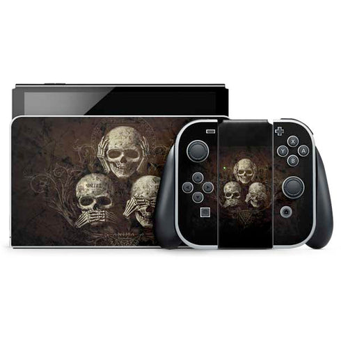 Alchemy Carta No Evil Nintendo Switch OLED (2021) Skin