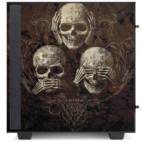 Alchemy Carta No Evil NZXT H510 Compact ATX Mid-Tower Case Skin