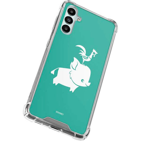 Disney Moana Heihei and Pua Galaxy A15 5G Clear Case