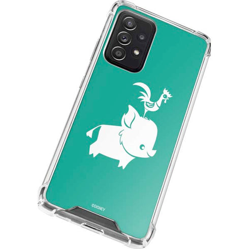Disney Moana Heihei and Pua Galaxy A52 5G Clear Case