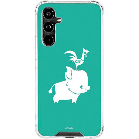 Disney Moana Heihei and Pua Galaxy A54 5G Clear Case