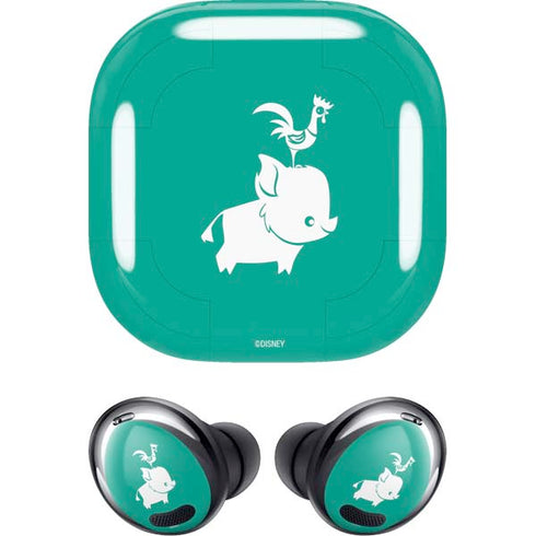 Disney Moana Heihei and Pua Galaxy Buds Pro Skin