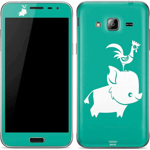 Disney Moana Heihei and Pua Galaxy J3 Skin