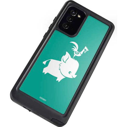 Disney Moana Heihei and Pua Galaxy Note20 5G Waterproof Case