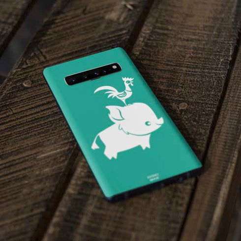 Disney Moana Heihei and Pua Galaxy S10 Plus Skin