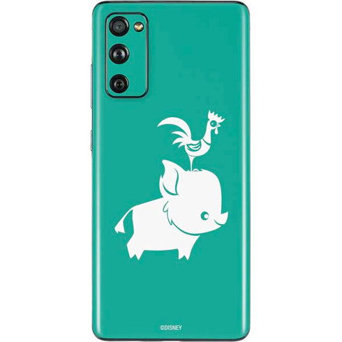 Disney Moana Heihei and Pua Galaxy S20 Fan Edition Skin